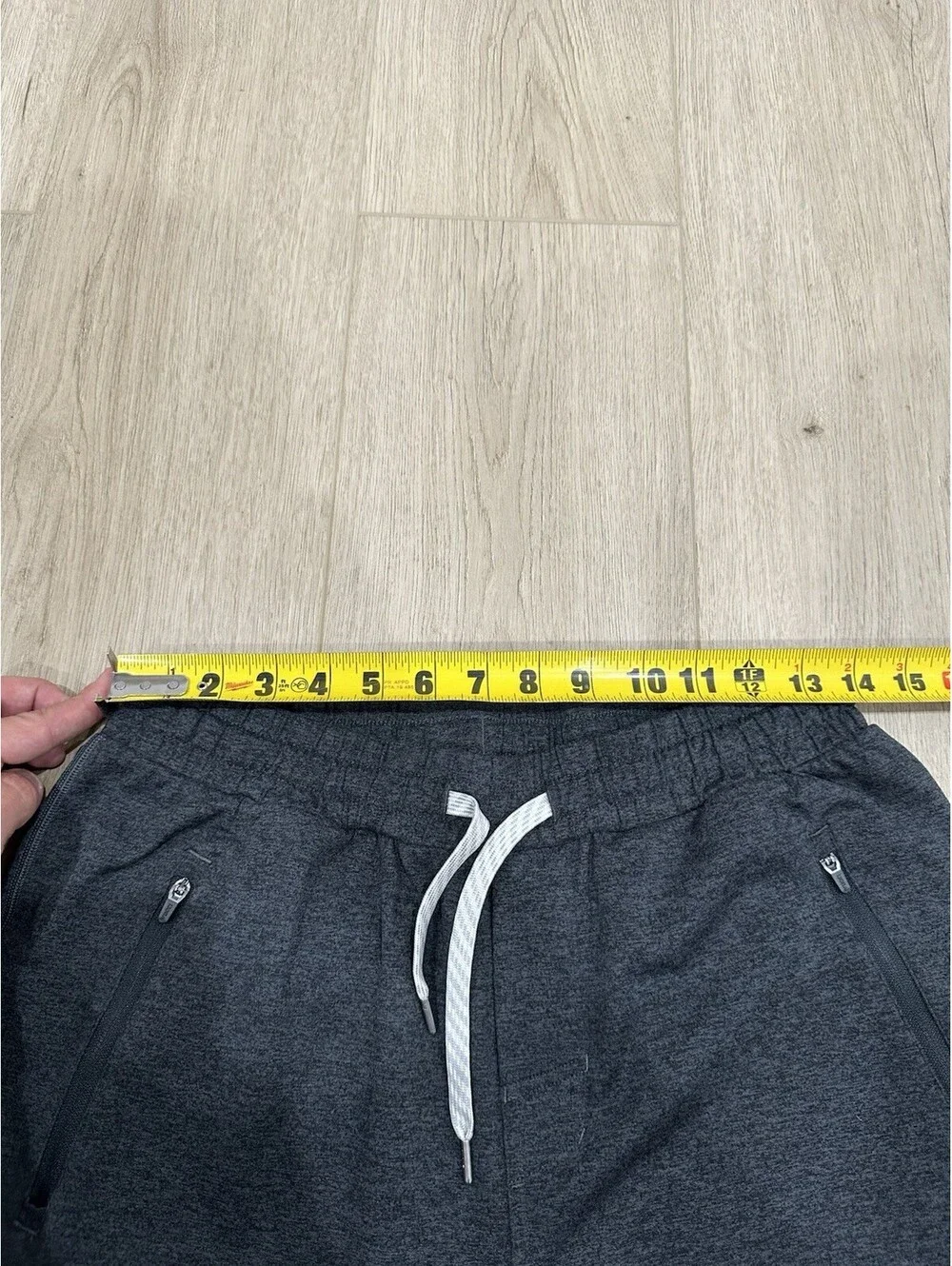 Vuori Jogger Men’s Large Pronto Performance Gray Pull On Gym V438